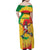 Lithuania Basketball Skeleton Personalized Family Matching Off Shoulder Maxi Dress and Hawaiian Shirt Skullman Lithuania Tie Dye