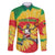 Lithuania Basketball Skeleton Personalized Family Matching Off Shoulder Short Dress and Hawaiian Shirt Skullman Lithuania Tie Dye