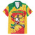 Lithuania Basketball Skeleton Personalized Hawaiian Shirt Skullman Lithuania Tie Dye