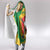Lithuania Basketball Skeleton Personalized Hooded Blanket Skullman Lithuania Tie Dye