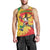 Lithuania Basketball Skeleton Personalized Men Tank Top Skullman Lithuania Tie Dye