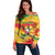 Lithuania Basketball Skeleton Personalized Off Shoulder Sweater Skullman Lithuania Tie Dye