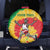 Lithuania Basketball Skeleton Personalized Spare Tire Cover Skullman Lithuania Tie Dye