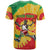 Lithuania Basketball Skeleton Personalized T Shirt Skullman Lithuania Tie Dye