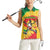 Lithuania Basketball Skeleton Personalized Women Sleeveless Polo Shirt Skullman Lithuania Tie Dye