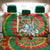 Lithuania Tie Dye Retro Basketball 1992 Personalized Back Car Seat Cover
