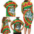 Lithuania Tie Dye Retro Basketball 1992 Personalized Family Matching Long Sleeve Bodycon Dress and Hawaiian Shirt