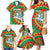 Lithuania Tie Dye Retro Basketball 1992 Personalized Family Matching Mermaid Dress and Hawaiian Shirt