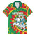 Lithuania Tie Dye Retro Basketball 1992 Personalized Family Matching Mermaid Dress and Hawaiian Shirt
