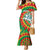 Lithuania Tie Dye Retro Basketball 1992 Personalized Family Matching Mermaid Dress and Hawaiian Shirt