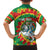 Lithuania Tie Dye Retro Basketball 1992 Personalized Family Matching Off The Shoulder Long Sleeve Dress and Hawaiian Shirt