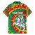 Lithuania Tie Dye Retro Basketball 1992 Personalized Family Matching Off The Shoulder Long Sleeve Dress and Hawaiian Shirt