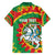 Lithuania Tie Dye Retro Basketball 1992 Personalized Family Matching Off Shoulder Short Dress and Hawaiian Shirt