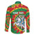 Lithuania Tie Dye Retro Basketball 1992 Personalized Family Matching Short Sleeve Bodycon Dress and Hawaiian Shirt
