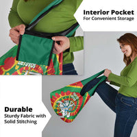 Lithuania Tie Dye Retro Basketball 1992 Personalized Grocery Bag