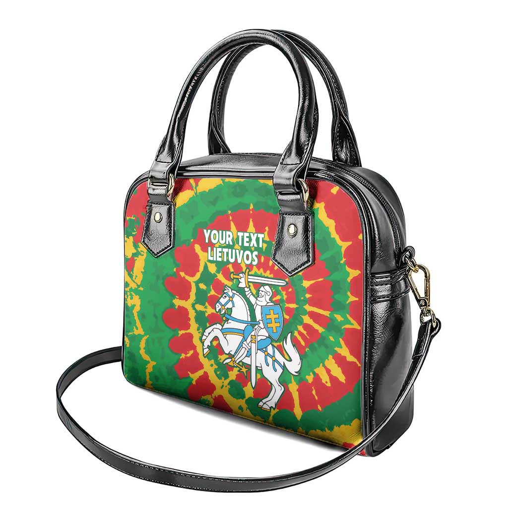 Lithuania Tie Dye Retro Basketball 1992 Personalized Shoulder Handbag