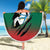 Lithuania Vytis Beach Blanket Lietuvos Chasing and Fighting