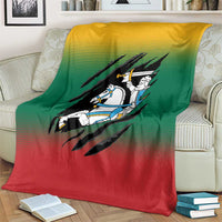 Lithuania Vytis Blanket Lietuvos Chasing and Fighting