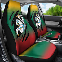 Lithuania Vytis Car Seat Cover Lietuvos Chasing and Fighting