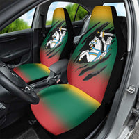 Lithuania Vytis Car Seat Cover Lietuvos Chasing and Fighting