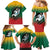 Lithuania Vytis Family Matching Mermaid Dress and Hawaiian Shirt Lietuvos Chasing and Fighting
