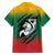 Lithuania Vytis Family Matching Off The Shoulder Long Sleeve Dress and Hawaiian Shirt Lietuvos Chasing and Fighting