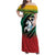 Lithuania Vytis Family Matching Off Shoulder Maxi Dress and Hawaiian Shirt Lietuvos Chasing and Fighting