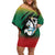 Lithuania Vytis Family Matching Off Shoulder Short Dress and Hawaiian Shirt Lietuvos Chasing and Fighting