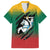 Lithuania Vytis Family Matching Short Sleeve Bodycon Dress and Hawaiian Shirt Lietuvos Chasing and Fighting