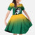 Lithuania Vytis Family Matching Tank Maxi Dress and Hawaiian Shirt Lietuvos Chasing and Fighting