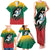Lithuania Vytis Family Matching Tank Maxi Dress and Hawaiian Shirt Lietuvos Chasing and Fighting