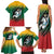 Lithuania Vytis Family Matching Tank Maxi Dress and Hawaiian Shirt Lietuvos Chasing and Fighting