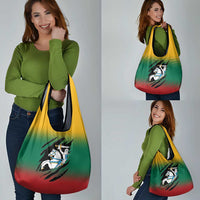 Lithuania Vytis Grocery Bag Lietuvos Chasing and Fighting