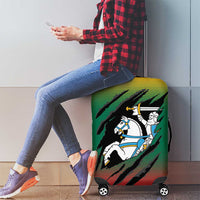 Lithuania Vytis Luggage Cover Lietuvos Chasing and Fighting