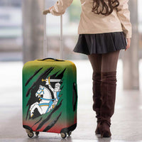 Lithuania Vytis Luggage Cover Lietuvos Chasing and Fighting