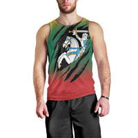 Lithuania Vytis Men Tank Top Lietuvos Chasing and Fighting