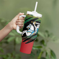 Lithuania Vytis Tumbler With Handle Lietuvos Chasing and Fighting