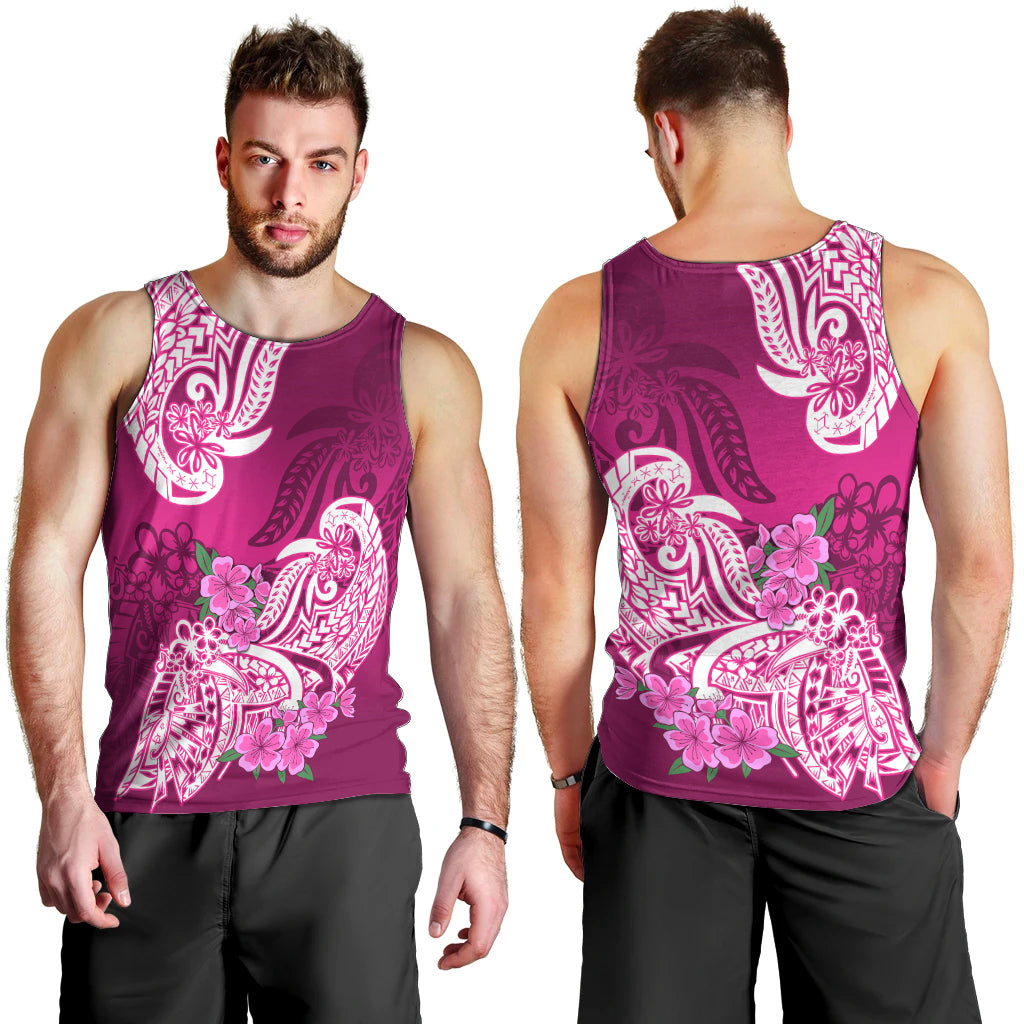 polynesian-men-tank-top-pacific-flower-mix-floral-tribal-tattoo-pink-vibe