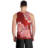 polynesian-men-tank-top-pacific-flower-mix-floral-tribal-tattoo-red-vibe