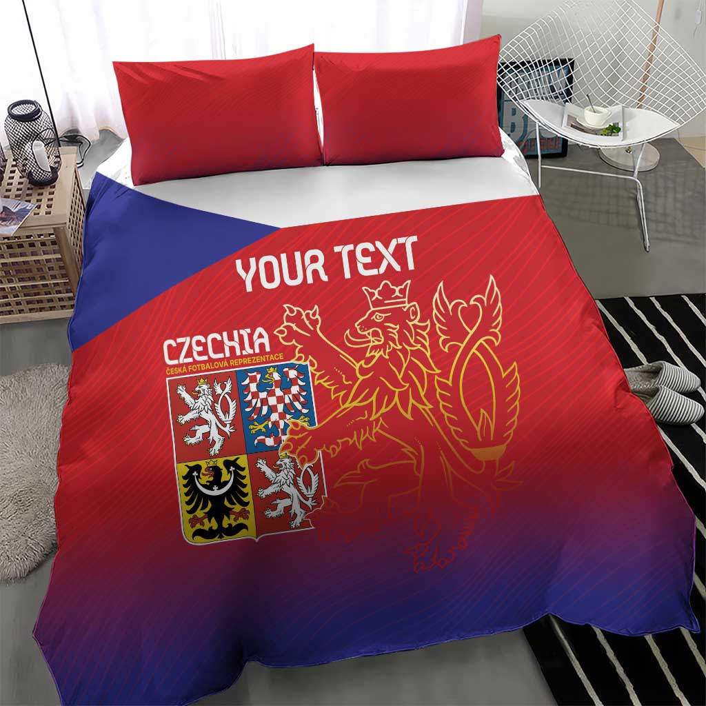 Custom Czech Republic Bedding Set Unique Double Tailed Lion LT9 - Wonder Print Shop