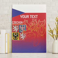 Custom Czech Republic Canvas Wall Art Unique Double Tailed Lion LT9 - Wonder Print Shop