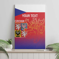 Custom Czech Republic Canvas Wall Art Unique Double Tailed Lion LT9 - Wonder Print Shop