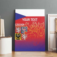 Custom Czech Republic Canvas Wall Art Unique Double Tailed Lion LT9 - Wonder Print Shop