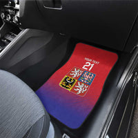 Custom Czech Republic Car Mats Unique Double Tailed Lion LT9 - Wonder Print Shop
