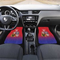 Custom Czech Republic Car Mats Unique Double Tailed Lion LT9 - Wonder Print Shop