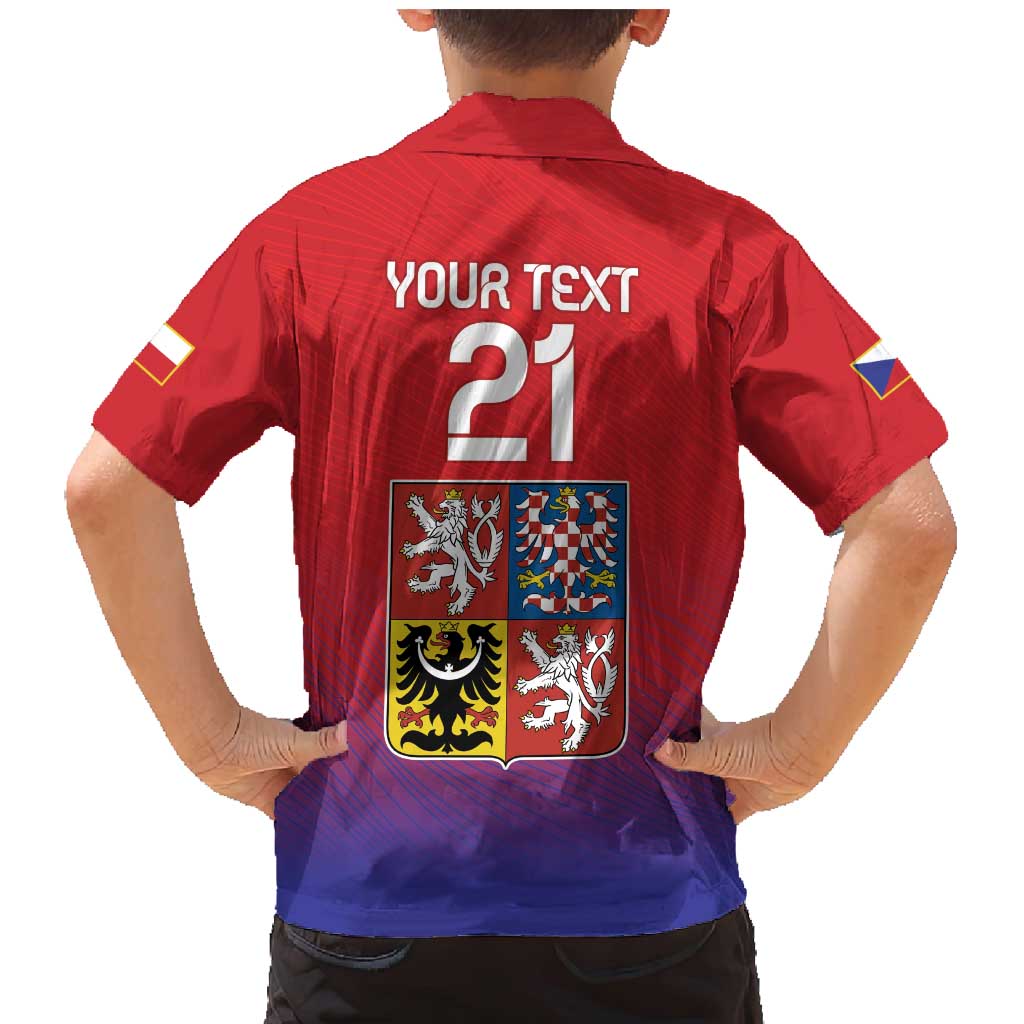 Custom Czech Republic Family Matching Mermaid Dress and Hawaiian Shirt Unique Double Tailed Lion LT9 - Wonder Print Shop