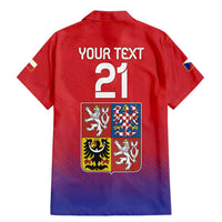 Custom Czech Republic Family Matching Mermaid Dress and Hawaiian Shirt Unique Double Tailed Lion LT9 - Wonder Print Shop