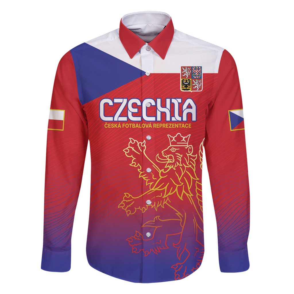 Custom Czech Republic Family Matching Tank Maxi Dress and Hawaiian Shirt Unique Double Tailed Lion - Wonder Print Shop