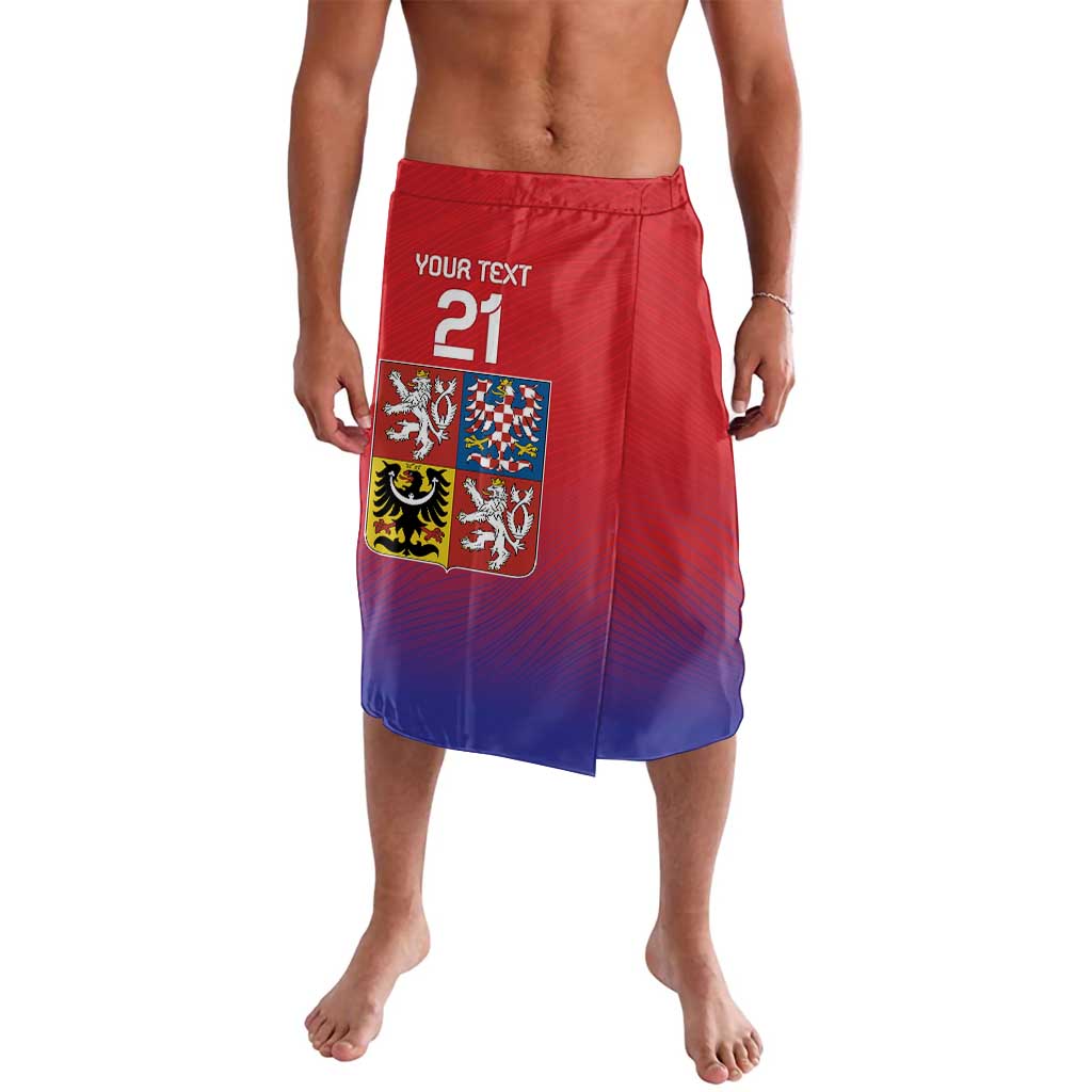 Custom Czech Republic Lavalava Unique Double Tailed Lion - Wonder Print Shop