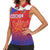 Custom Czech Republic Women Sleeveless Polo Shirt Unique Double Tailed Lion - Wonder Print Shop